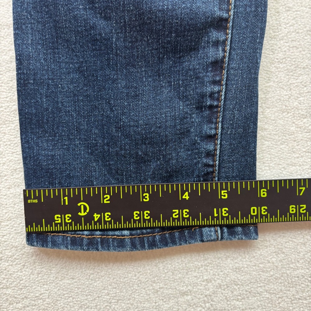 Kut from the Kloth Katy Boyfriend Women Size 2 Dark Blue Jeans Excellent Stretch - Picture 5 of 10